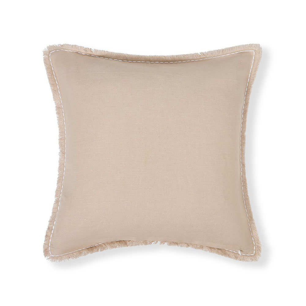 Lexington Summer Embroidered Patch Linen/Cotton Kuddfodral